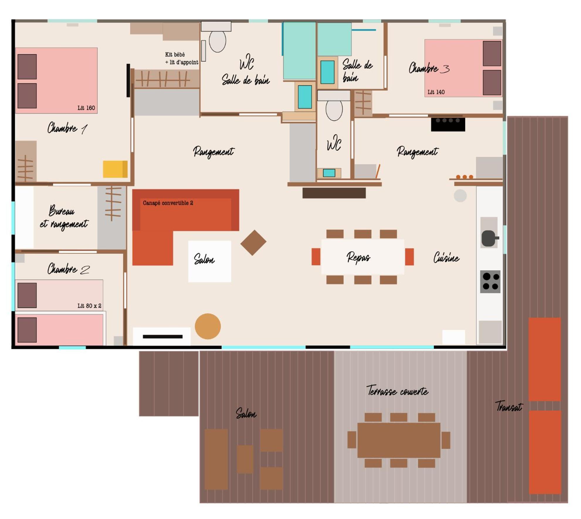 "Le Marina" Maison & Appartements Proche De La Mer Avec Piscine Sérignan Екстериор снимка